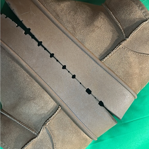 Charlotte Russe Platform, Ankle Boots, Camel Colored, Sz7.5 - Picture 2 of 8